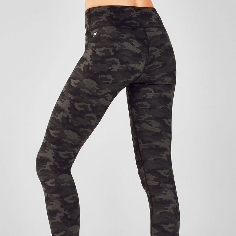 Fabletics Power Mid-Rise Camo Leggings